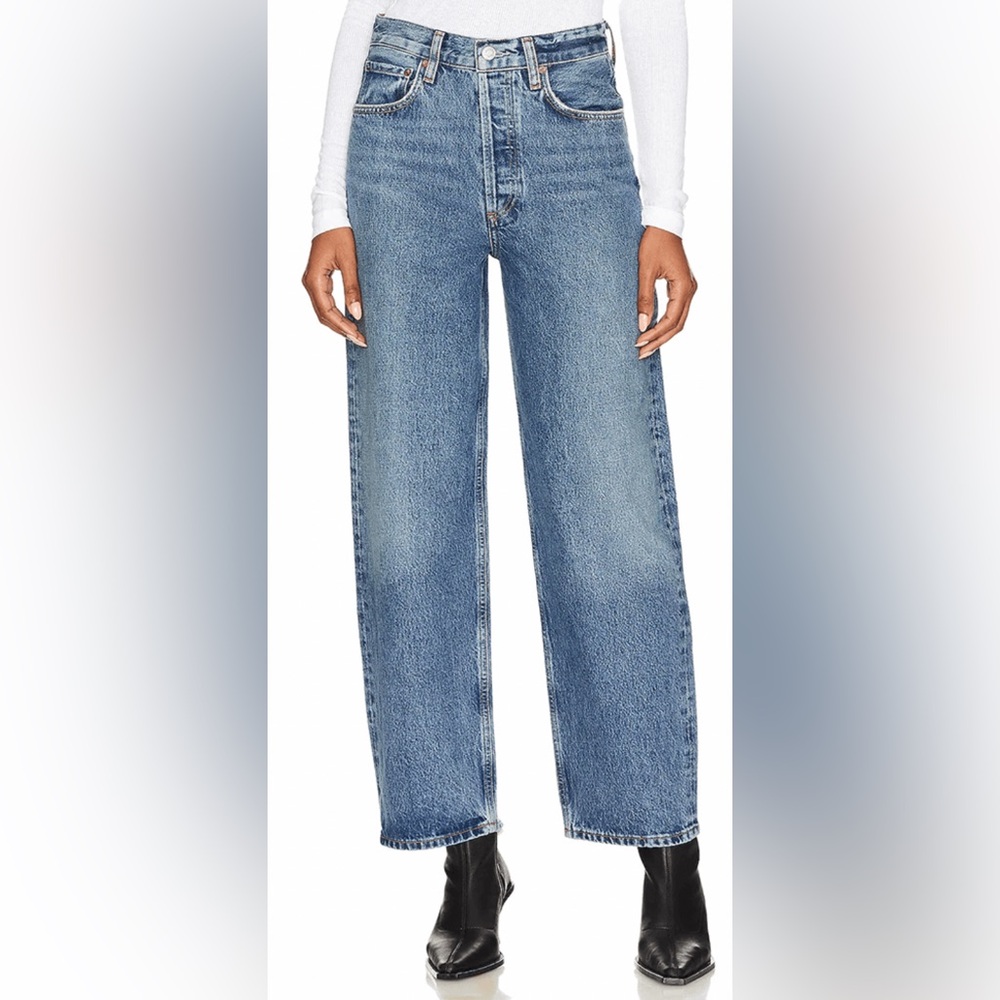 Agolde Dara Button Fly - Barrel Jean - Size 28